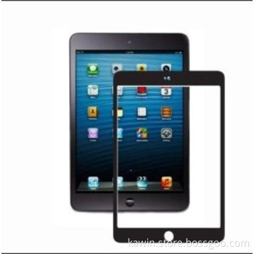9H black tempered glass screen protector for iPad mini